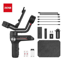 Load image into Gallery viewer, ZHIYUN Filmmakers Kit: 3 Axis DSLR Camera Gimbal + Condenser Microphone + Water proof RGB tube Light - Zhiyun Australia