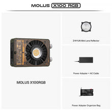 Load image into Gallery viewer, ZHIYUN MOLUS X100 RGB : Pocket COB Light - Zhiyun Australia