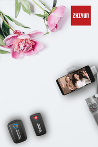ZHIYUN Vloggers kit with Smooth Q3 3 Axis Smartphone gimbal and Saramonic Wireless Microphone system - Zhiyun Australia